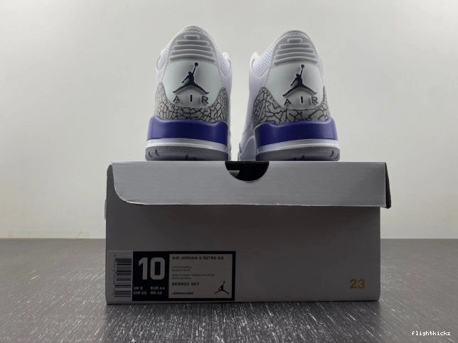 Kobe PE Jordan Retro 3 Bryant 869802-907 0729